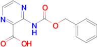 3-(((Benzyloxy)carbonyl)amino)pyrazine-2-carboxylic acid