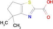 4,4-Dimethyl-5,6-dihydro-4h-cyclopenta[d]thiazole-2-carboxylic acid