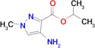 Isopropyl 4-amino-1-methyl-1h-pyrazole-3-carboxylate