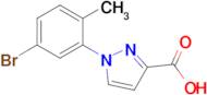 1-(5-Bromo-2-methylphenyl)-1h-pyrazole-3-carboxylic acid