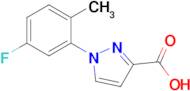 1-(5-Fluoro-2-methylphenyl)-1h-pyrazole-3-carboxylic acid