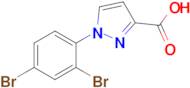 1-(2,4-Dibromophenyl)-1h-pyrazole-3-carboxylic acid