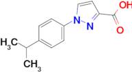 1-(4-Isopropylphenyl)-1h-pyrazole-3-carboxylic acid