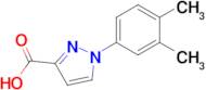 1-(3,4-Dimethylphenyl)-1h-pyrazole-3-carboxylic acid