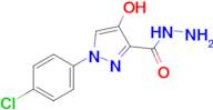 1-(4-Chlorophenyl)-4-hydroxy-1h-pyrazole-3-carbohydrazide