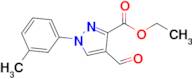 Ethyl 4-formyl-1-(m-tolyl)-1h-pyrazole-3-carboxylate