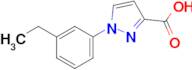 1-(3-Ethylphenyl)-1h-pyrazole-3-carboxylic acid