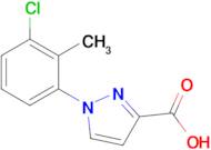 1-(3-Chloro-2-methylphenyl)-1h-pyrazole-3-carboxylic acid