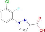 1-(3-Chloro-2-fluorophenyl)-1h-pyrazole-3-carboxylic acid