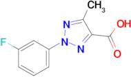 2-(3-Fluorophenyl)-5-methyl-2h-1,2,3-triazole-4-carboxylic acid