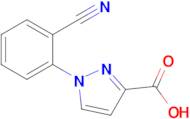 1-(2-Cyanophenyl)-1h-pyrazole-3-carboxylic acid