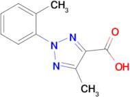 5-Methyl-2-(o-tolyl)-2h-1,2,3-triazole-4-carboxylic acid