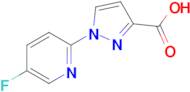 1-(5-Fluoropyridin-2-yl)-1h-pyrazole-3-carboxylic acid