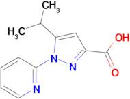 5-Isopropyl-1-(pyridin-2-yl)-1h-pyrazole-3-carboxylic acid