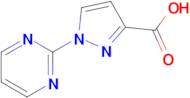 1-(Pyrimidin-2-yl)-1h-pyrazole-3-carboxylic acid