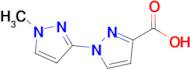 1'-Methyl-1'h-[1,3'-bipyrazole]-3-carboxylic acid