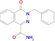 3-Benzyl-4-oxo-3,4-dihydrophthalazine-1-carboxamide