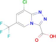 8-Chloro-6-(trifluoromethyl)-[1,2,4]triazolo[4,3-a]pyridine-3-carboxylic acid