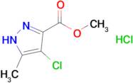 Methyl 4-chloro-5-methyl-1h-pyrazole-3-carboxylate hydrochloride