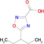5-(Pentan-3-yl)-1,2,4-oxadiazole-3-carboxylic acid
