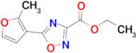 Ethyl 5-(2-methylfuran-3-yl)-1,2,4-oxadiazole-3-carboxylate