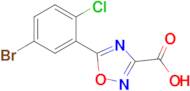 5-(5-Bromo-2-chlorophenyl)-1,2,4-oxadiazole-3-carboxylic acid