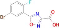 5-(5-Bromo-2-fluorophenyl)-1,2,4-oxadiazole-3-carboxylic acid