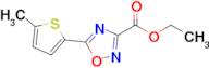 Ethyl 5-(5-methylthiophen-2-yl)-1,2,4-oxadiazole-3-carboxylate