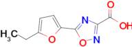 5-(5-Ethylfuran-2-yl)-1,2,4-oxadiazole-3-carboxylic acid