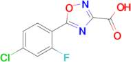 5-(4-Chloro-2-fluorophenyl)-1,2,4-oxadiazole-3-carboxylic acid