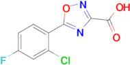5-(2-Chloro-4-fluorophenyl)-1,2,4-oxadiazole-3-carboxylic acid