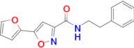 5-(Furan-2-yl)-N-phenethylisoxazole-3-carboxamide