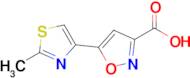 5-(2-Methylthiazol-4-yl)isoxazole-3-carboxylic acid