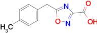 5-(4-Methylbenzyl)-1,2,4-oxadiazole-3-carboxylic acid