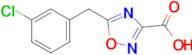 5-(3-Chlorobenzyl)-1,2,4-oxadiazole-3-carboxylic acid