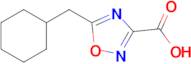 5-(Cyclohexylmethyl)-1,2,4-oxadiazole-3-carboxylic acid