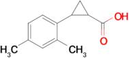 2-(2,4-Dimethylphenyl)cyclopropane-1-carboxylic acid