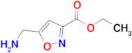 Ethyl 5-(aminomethyl)isoxazole-3-carboxylate