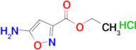 Ethyl 5-aminoisoxazole-3-carboxylate hydrochloride