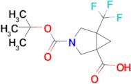 3-(Tert-butoxycarbonyl)-5-(trifluoromethyl)-3-azabicyclo[3.1.0]hexane-1-carboxylic acid