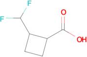 2-(Difluoromethyl)cyclobutane-1-carboxylic acid