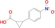 2-(4-Nitrophenyl)cyclopropane-1-carboxylic acid