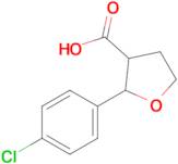 2-(4-Chlorophenyl)tetrahydrofuran-3-carboxylic acid