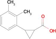 2-(2,3-Dimethylphenyl)cyclopropane-1-carboxylic acid