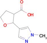 2-(1-Methyl-1h-pyrazol-4-yl)tetrahydrofuran-3-carboxylic acid