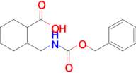 2-((((Benzyloxy)carbonyl)amino)methyl)cyclohexane-1-carboxylic acid