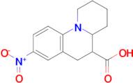 8-Nitro-2,3,4,4a,5,6-hexahydro-1h-pyrido[1,2-a]quinoline-5-carboxylic acid