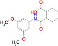 6-((3,5-Dimethoxyphenyl)carbamoyl)cyclohex-3-ene-1-carboxylic acid