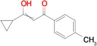 3-cyclopropyl-3-hydroxy-1-(4-methylphenyl)prop-2-en-1-one