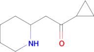 1-Cyclopropyl-2-(piperidin-2-yl)ethan-1-one